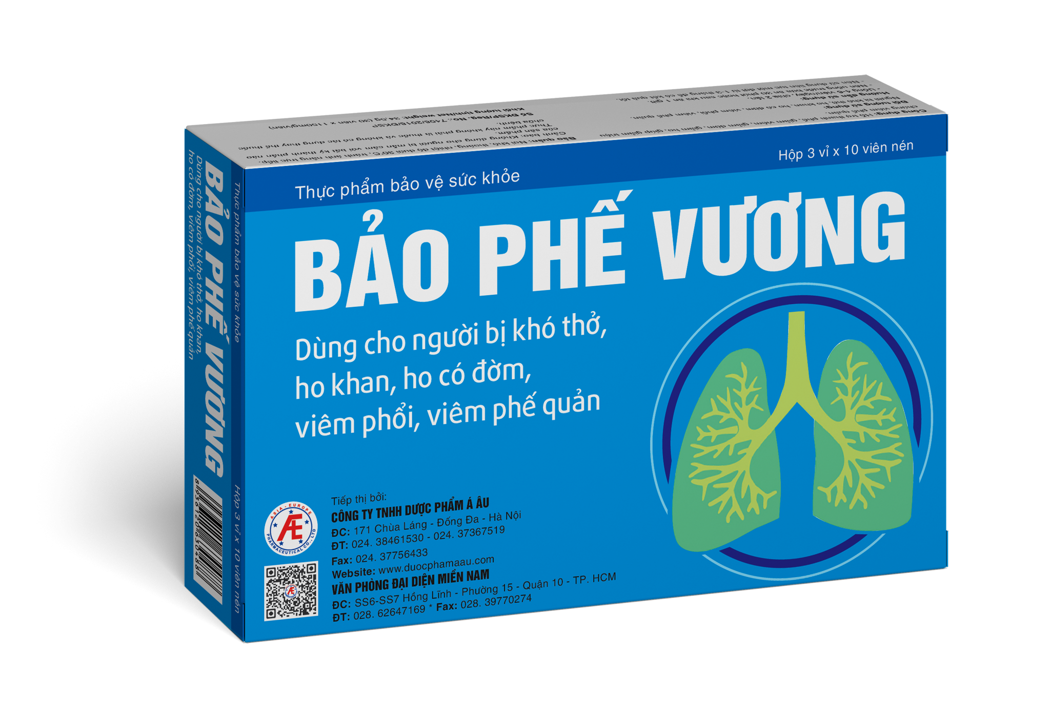 THỰC PHẨM BẢO VỆ SỨC KHỎE BẢO PHẾ VƯƠNG